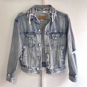 Denim & Supply Ralph Lauren Relaxed Distressed Trucker Jacket